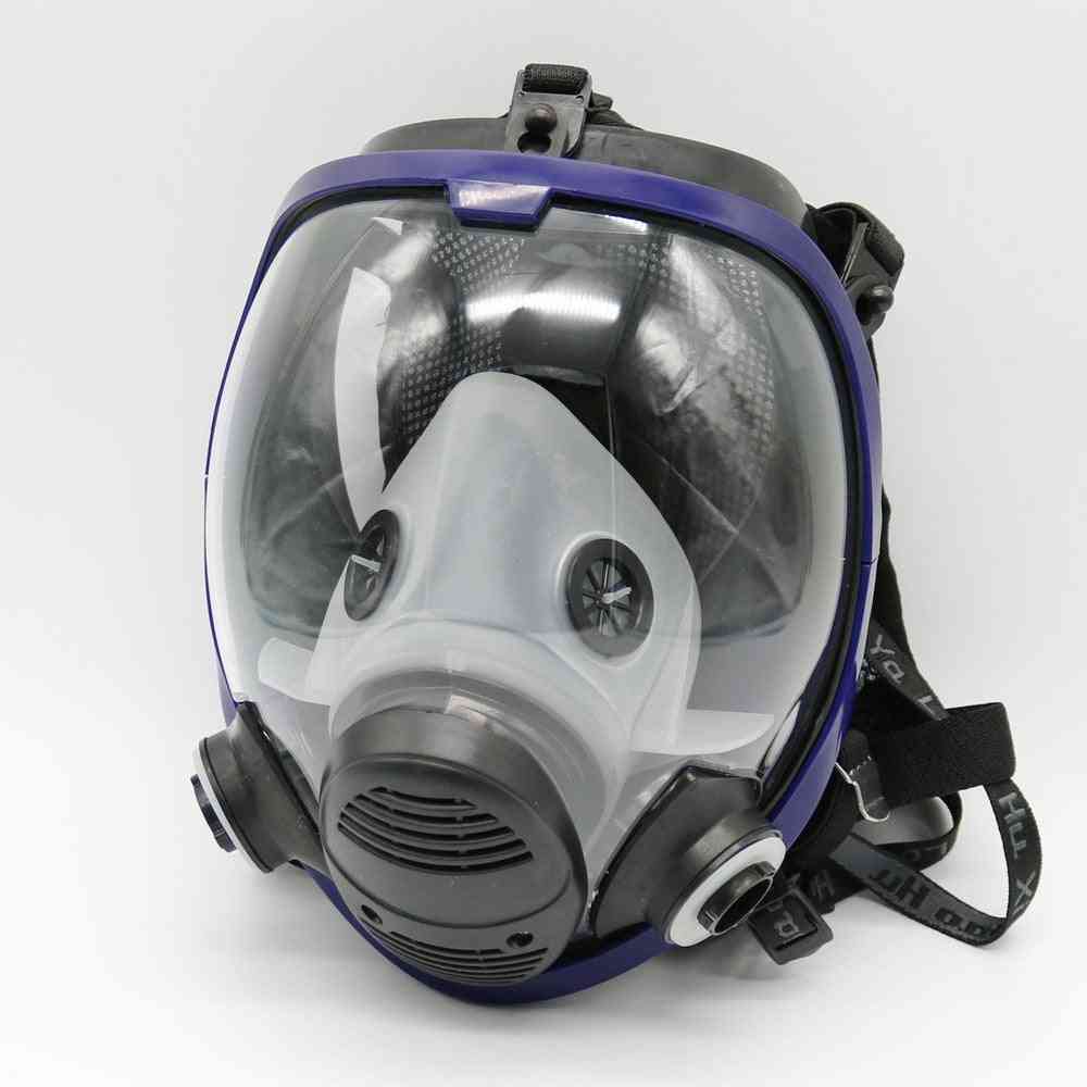 Gasmask, dammsäker respiratorfärg pesticid spray silikon helmasker