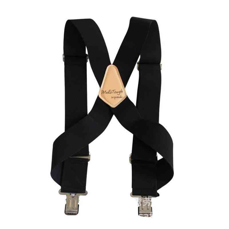 X-type bukser elastisk rem, spænde seler, skjorte seler