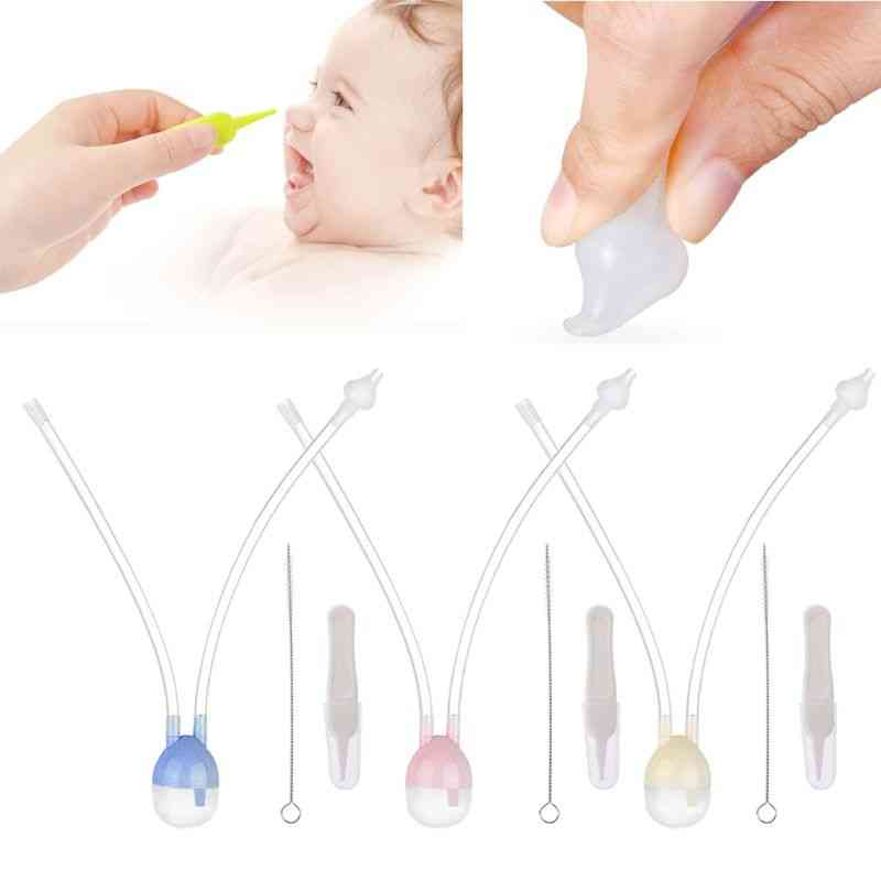 Safety Nose Cleaner, Vacuum Suction, Nasal Aspirator Set For Baby