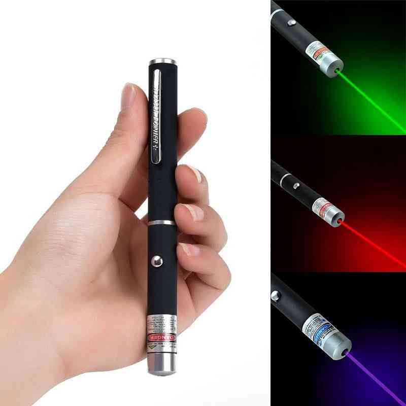 3-colors Powerful Military Visible, Light Beam, Laser Pointer Pen