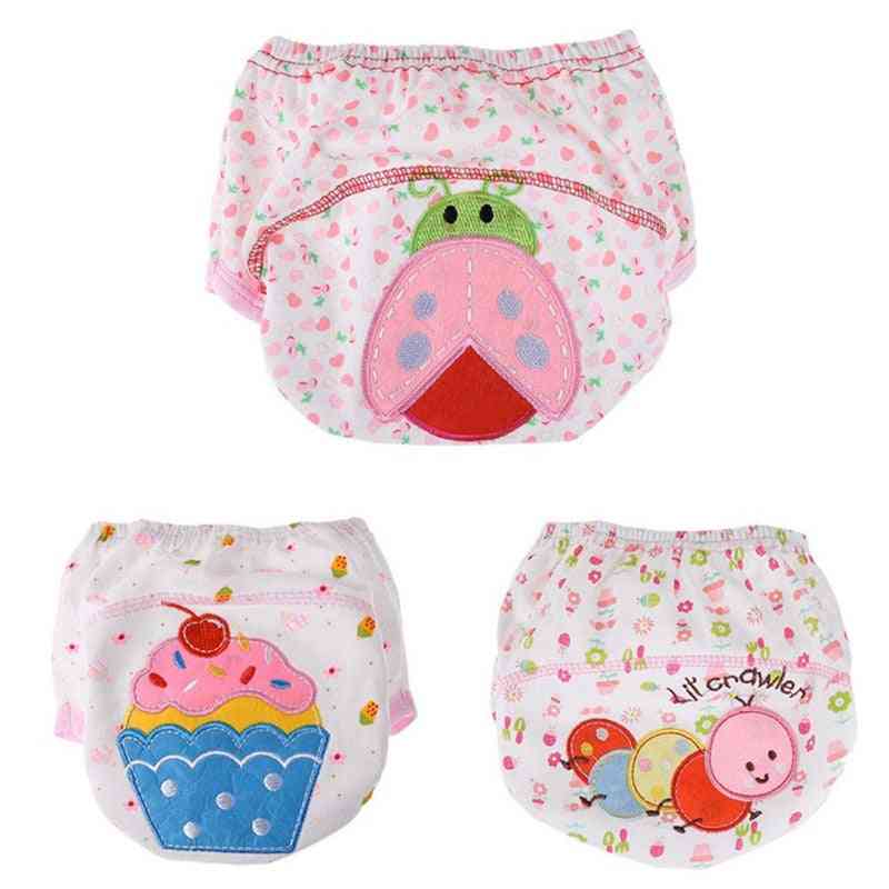 6pcs- Waterproof Toilet Training, Learning Pants For Baby