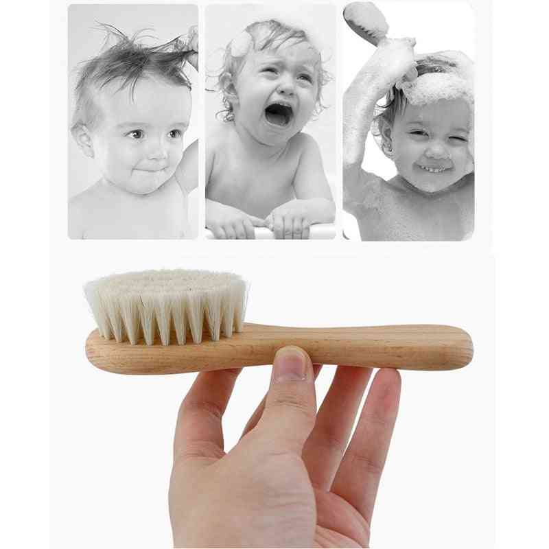 Wooden Comb Hair Brush Care Massage Baby Kit