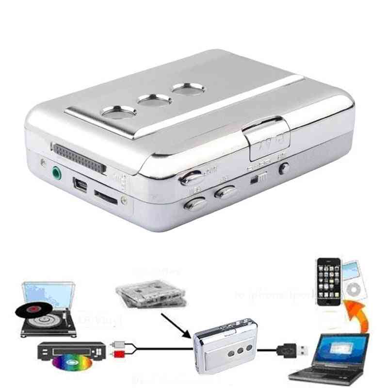 Usb Audio Capture Old Cassette Tape Converter To Mp3 Format Cd Player