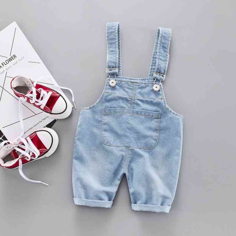 Cute Sweet, Blue Jumpsuits For Baby Girl