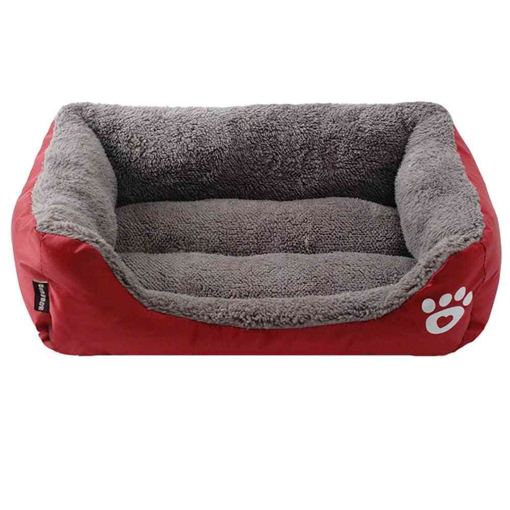Dog Beds, Waterproof, Bottom Soft, Fleece Warm, Cat Bed Sofa