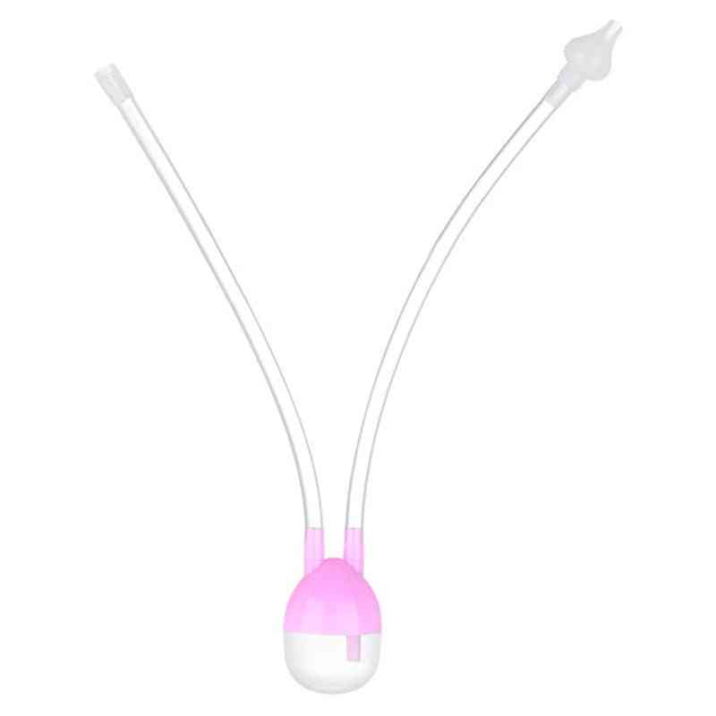 Newborn Baby Vacuum Suction Nasal Aspirator - Safety Cleaner Infant Catheter Device