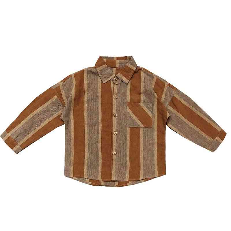 Baby Boy's Pure Cotton Striped Shirt