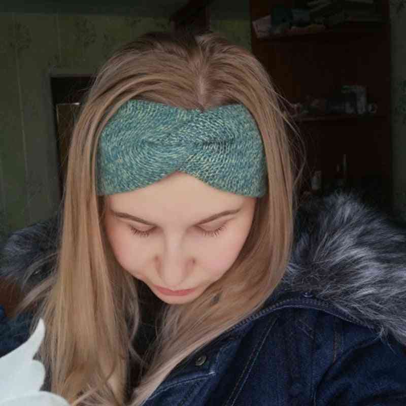 Woolen Headwrap Turban, Twisted Hair Band Accessories
