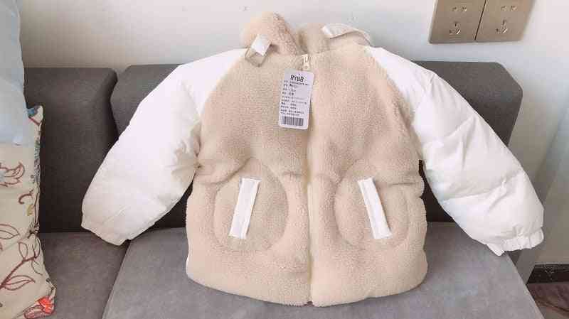 Winter Thick Warm Parkas, Baby Fleece Coat Jacket Outerwear