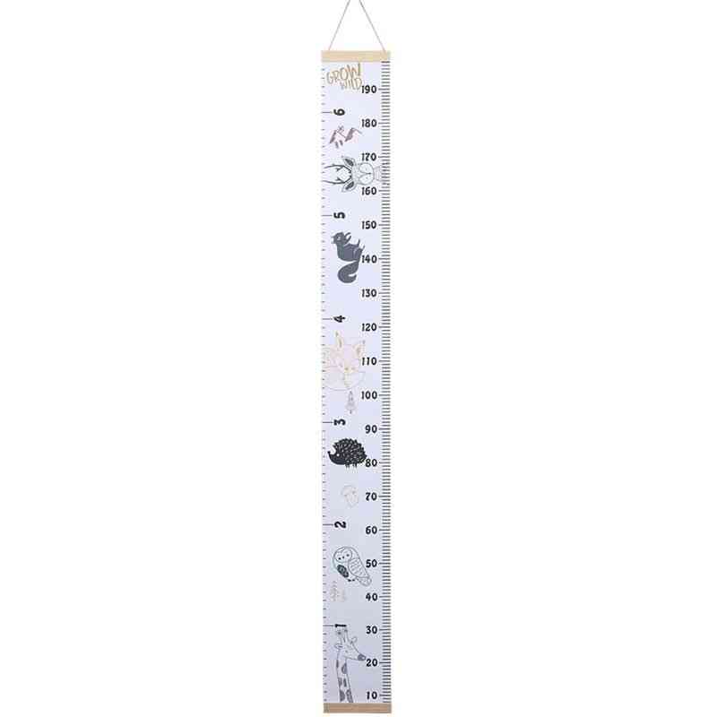 Diy Simple Creative Decorative Wall Stickers Kids Height Growth Ruler