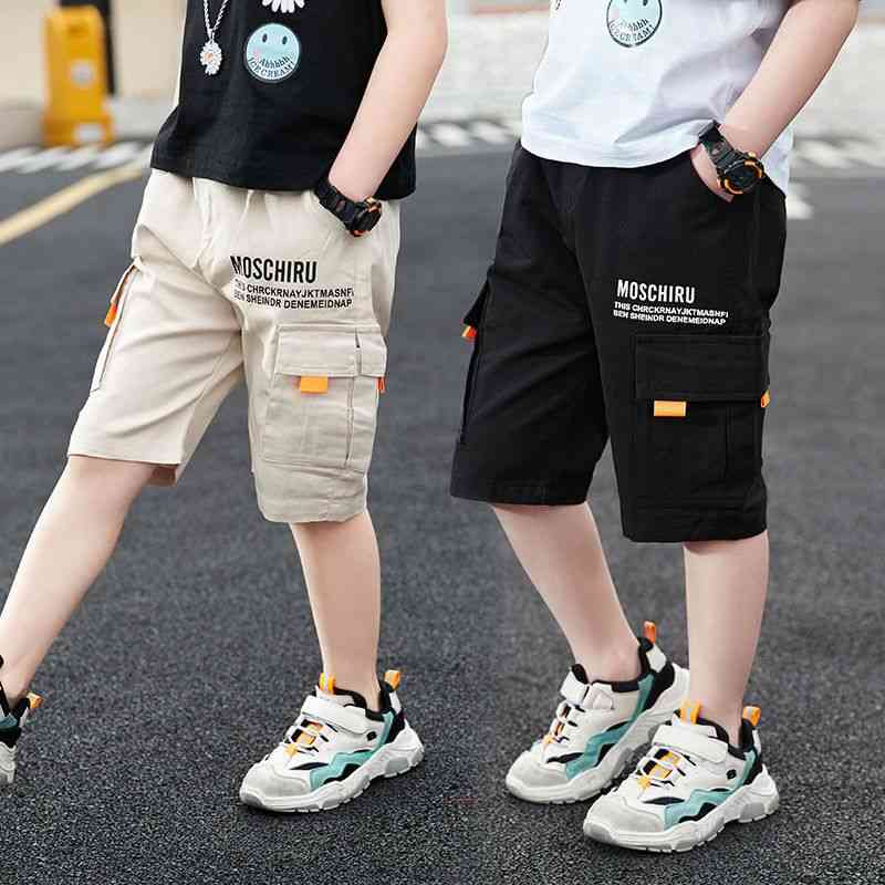 Dětské ležérní kalhoty s elastickým pasem