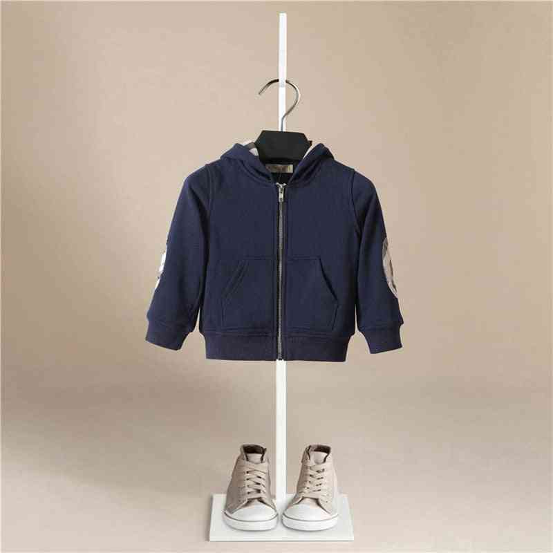 Autumn, Winter, Cotton Thick Paul Warm Hooded, Boy Sports Jackets, Agent Baby Coat