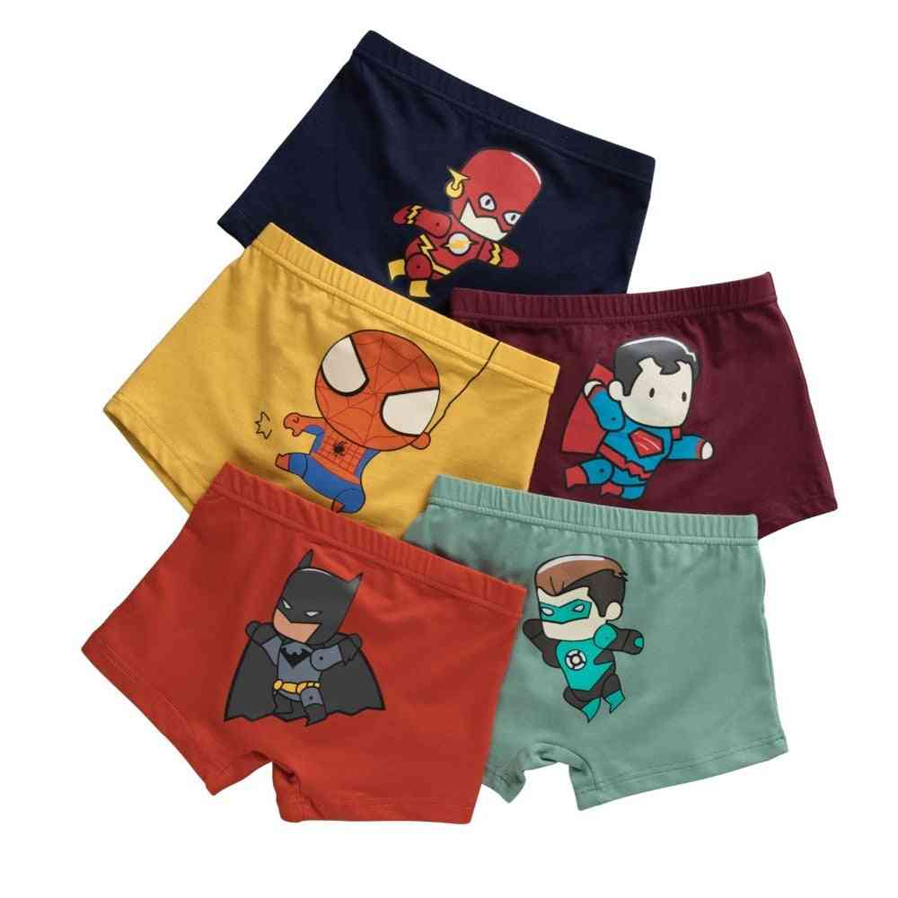 Kids Cotton Cartoon Printed Panties Underpants