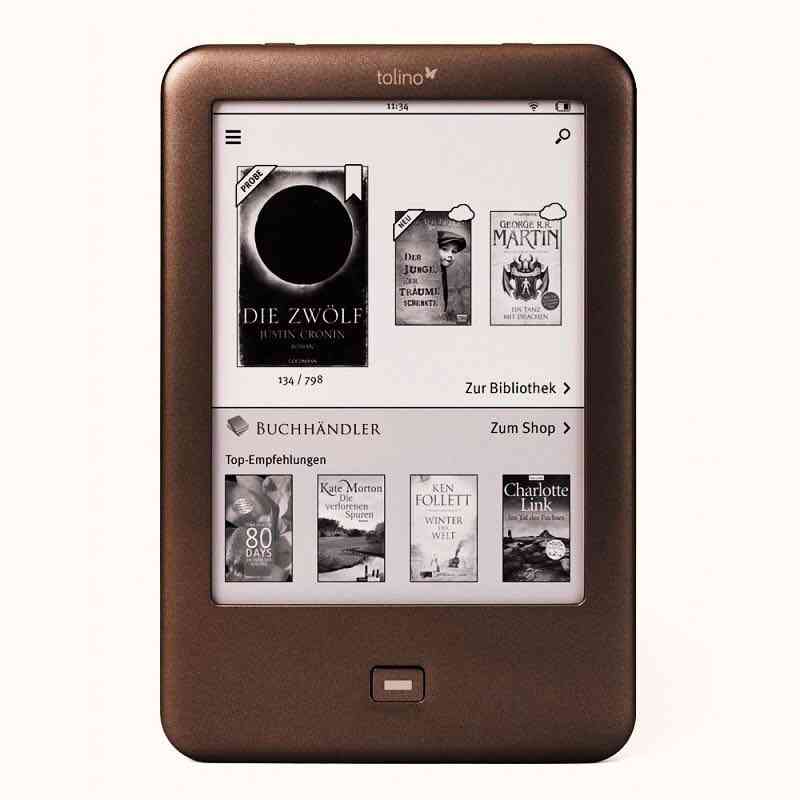 6 Inch Touch Screen, Electronic Book Reader