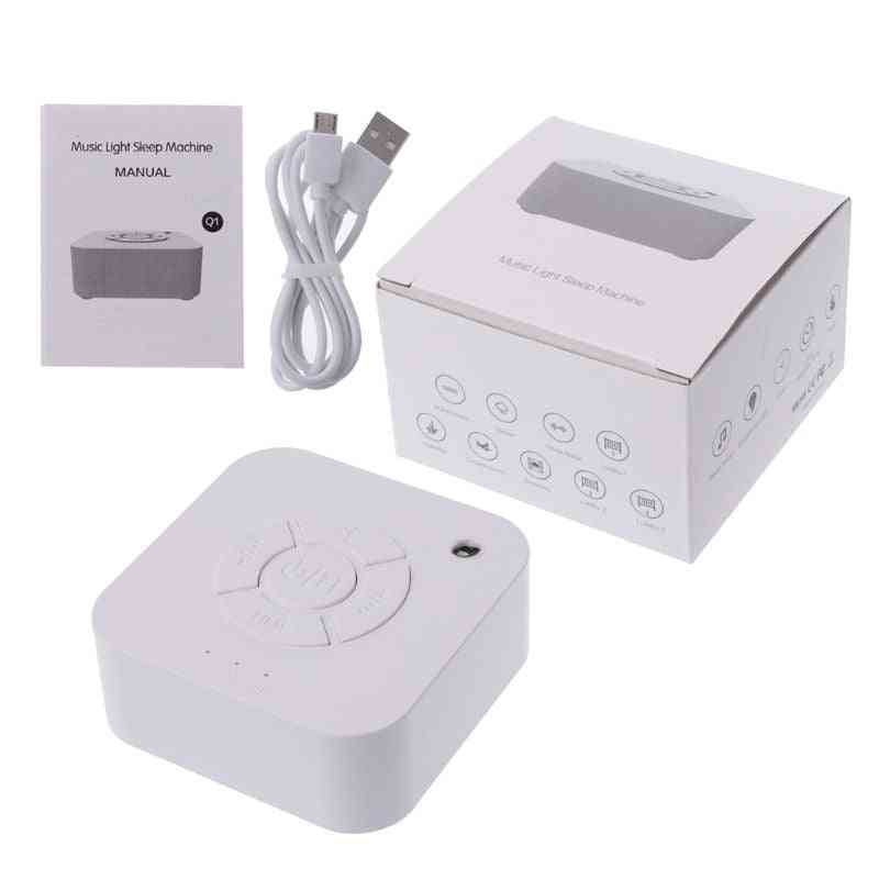 USB-uppladdningsbar, sömnljudsmaskin för sömn och avkoppling
