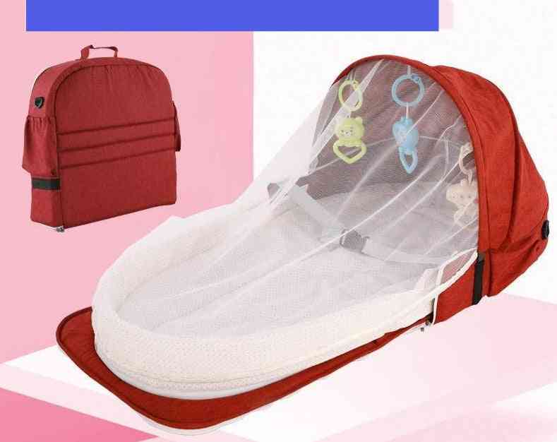 Baby Bed / Nest Cot Multi-function Foldable With Mosquito Crib