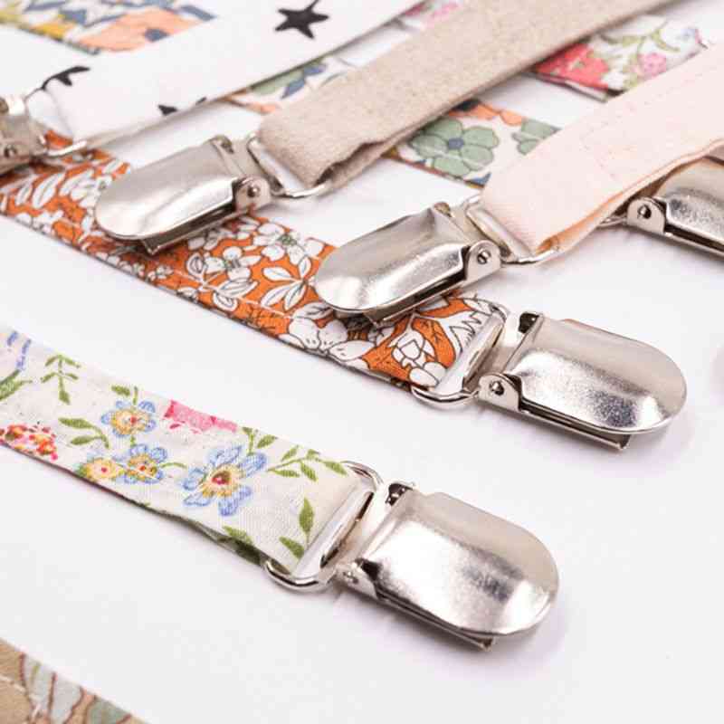 Pacifier Clip, Cotton And Linen Chain Baby Teething Holder
