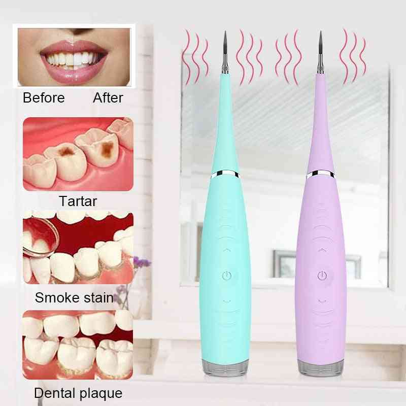 Elektrický ultrazvukový zubný odstraňovač zubného kameňa nástroj na čistenie zubov