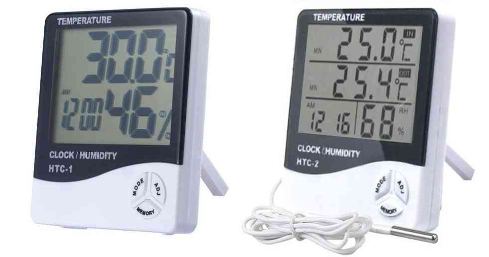 Lcd Electronic Digital Temperature Humidity Meter