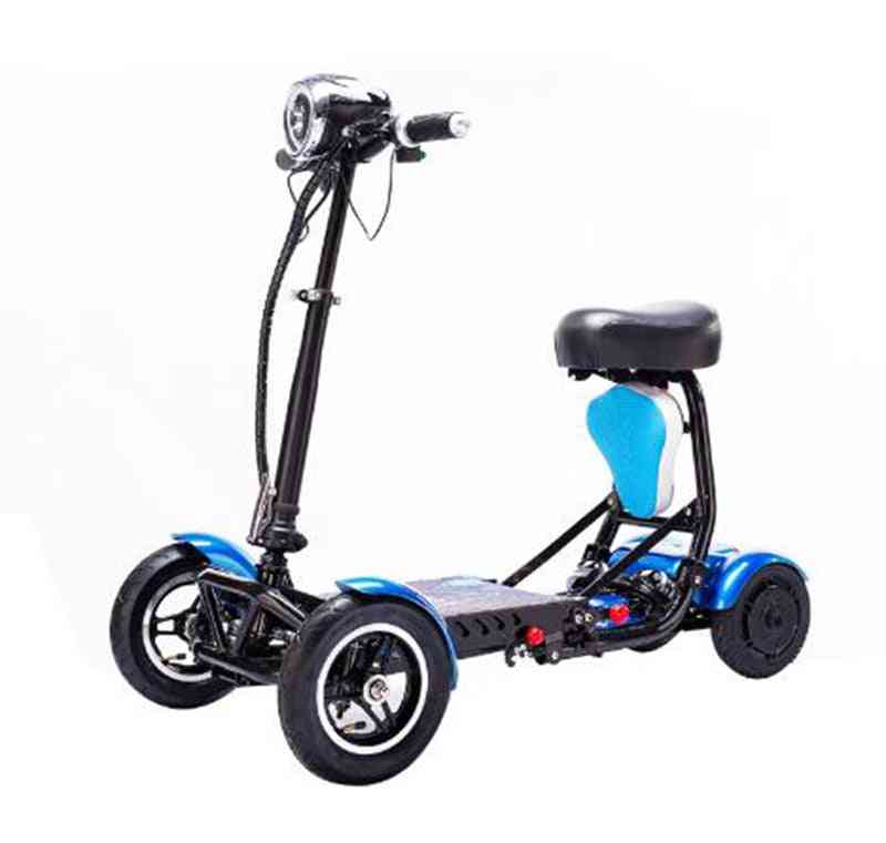 Scooter per mobilità pieghevole a 4 ruote