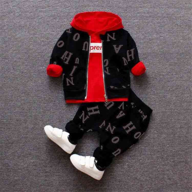 Baby Clothes Tracksuits Sets - Coats+tops+pants