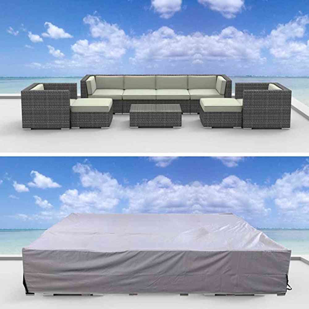 Furniture Dustproof Cover For Rattan Table, Chair, Sofa, Waterproof, Rain Cloth