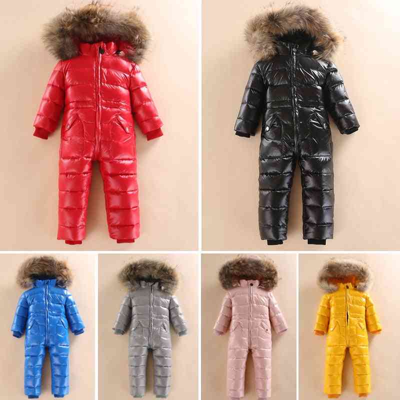 Venäjän talven snowsuit boy -vauvan takki