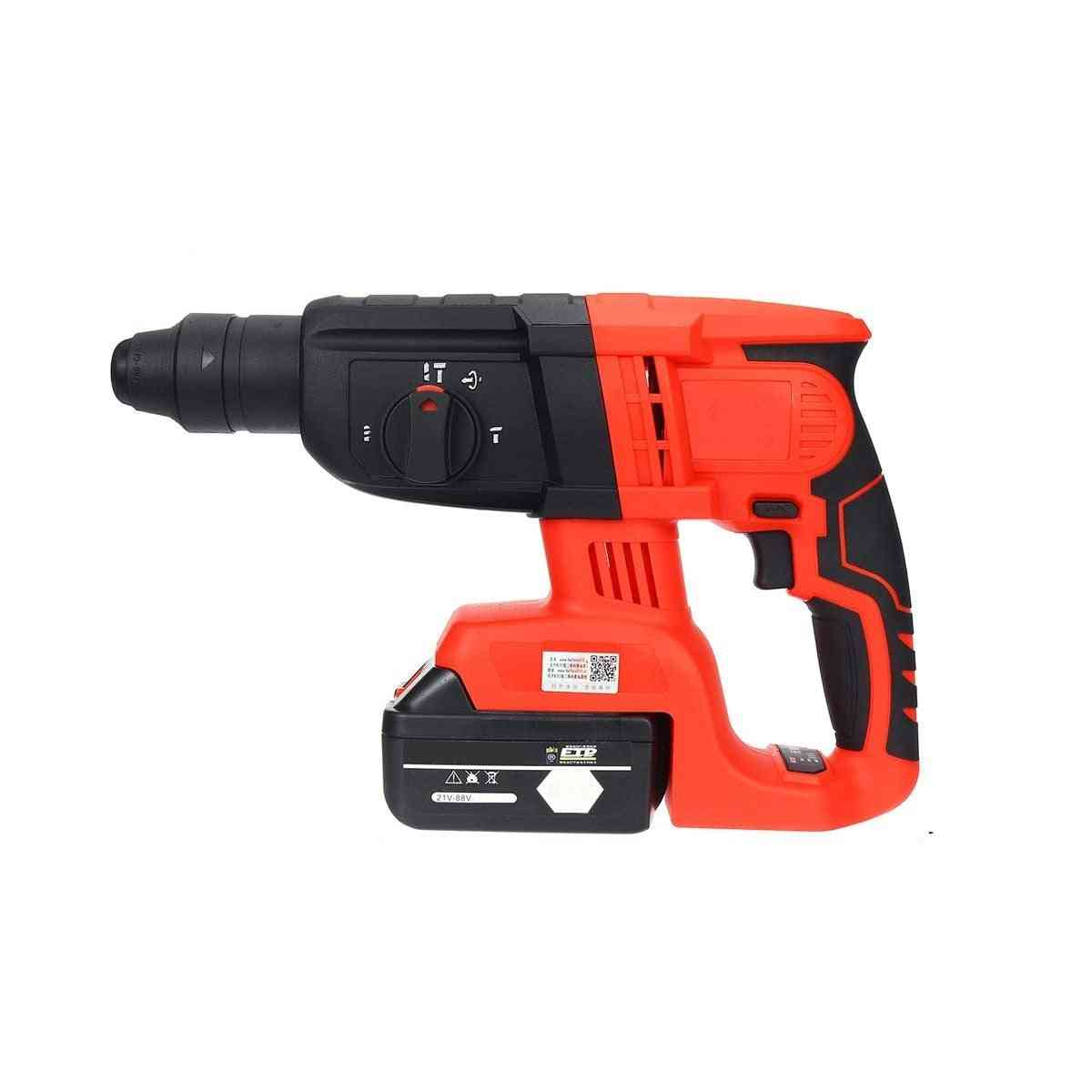 Electric Cordless Brushless Hammer Impact Power Drill