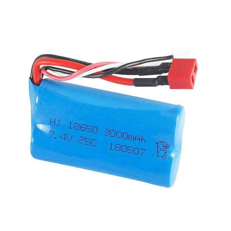 Lipo Battery 18650 For Q46 Wltoys 10428 /12428/12423 Rc Car Spare Part