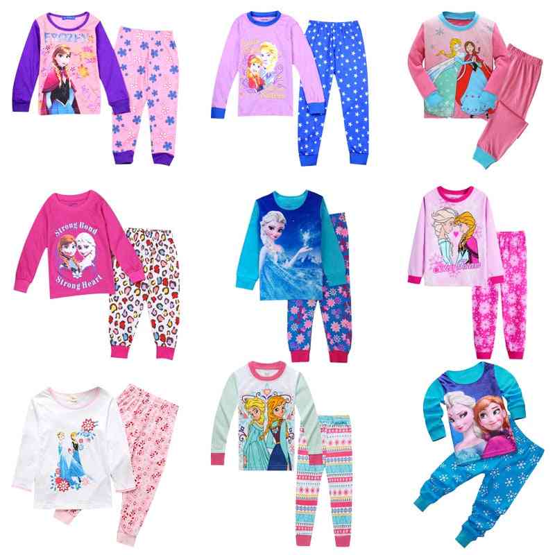 Anna Elsa Princess Series Pajamas Sets, Baby & Clothes