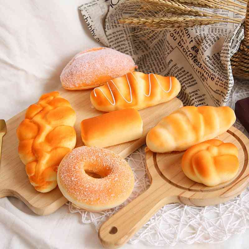 Squishy Food Creative Simulation Bread Toast Donuts