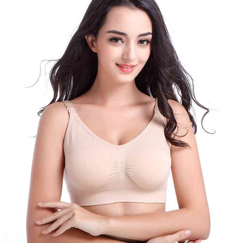 Breast Bras / Top For Feeding Without Underwire Pregnant Nursing Cotton Clothes