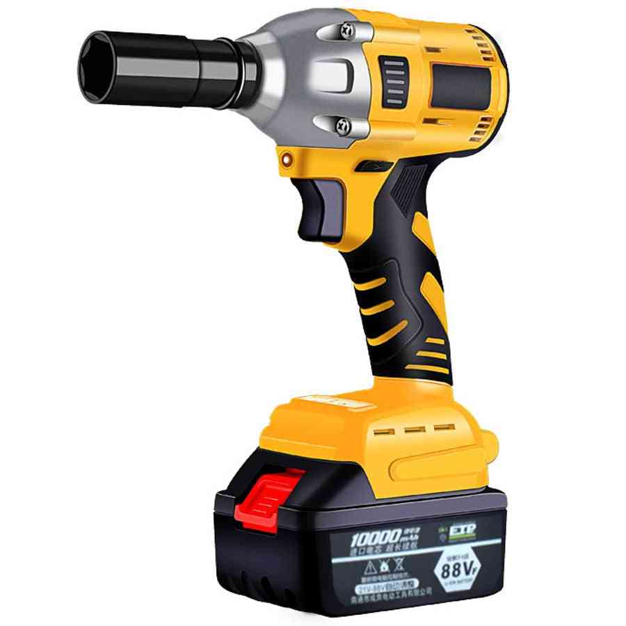 Cordless Electric Wrench- Impact Driver Socket, Hand Drill, Power Tools