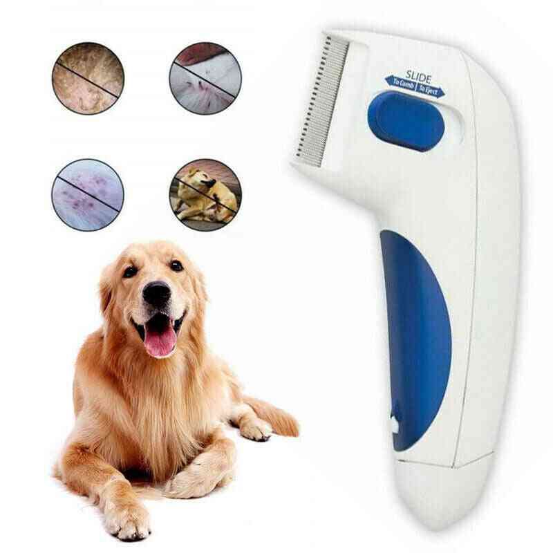 Electric Pet Flea Lice Cleaner, Comb Grooming Removal Tools