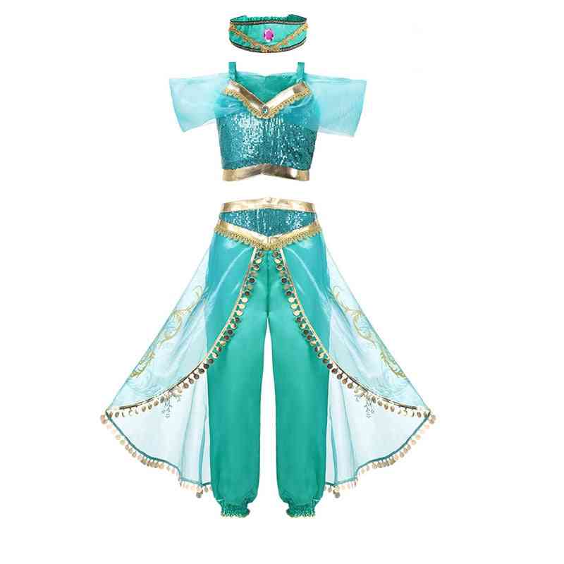 Letní princeznovské šaty, kostýmy dětské společenské šaty oblečení pro holčičku