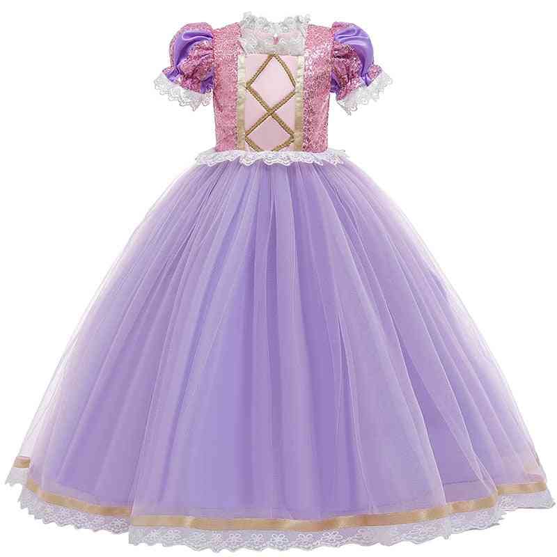 Nuovo vestito da principessa del fiore dei vestiti di pasqua di carnevale (set-4)