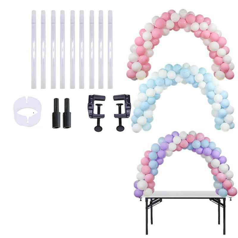 Balloons Holder Column Stand, Birthday Party Chain, Table Arch Kits, Accessories For Wedding Decoration
