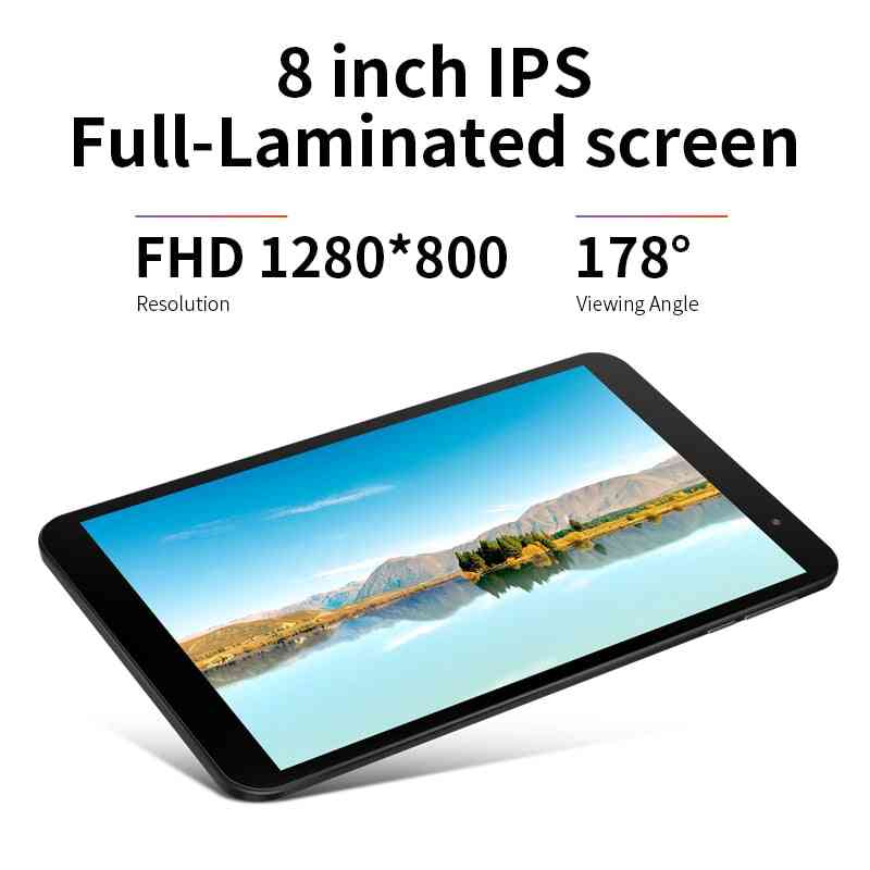 Android 9.0- Sc9863a/ Gx6250, Ips Octa Core, Dual-cameras Tablet