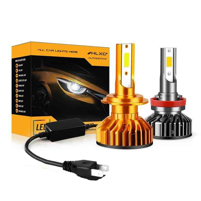 Mini Canbus Lampada- H4-h7 Led Car Headlight Lamp, Fog Lights Bulbs