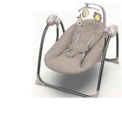 Electric Rocking Chair- Cradle Recliner, Coax Artifact, Shake Sound Sleeping For Baby