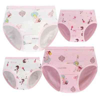 Girls Cartoon Boxes Cotton Underwear Cute Printing Panties