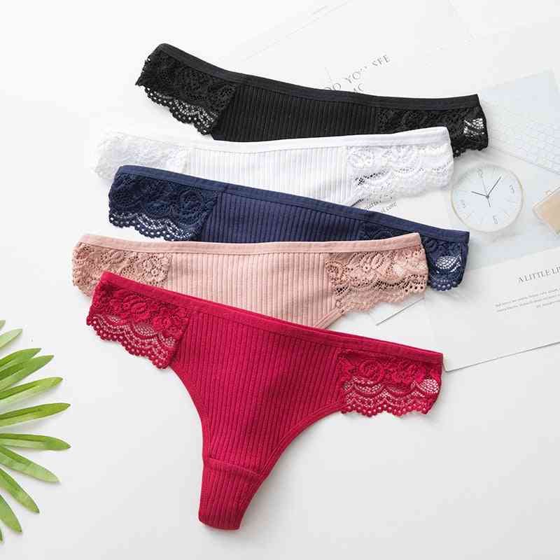 Women's Cotton G-string Thong Panty
