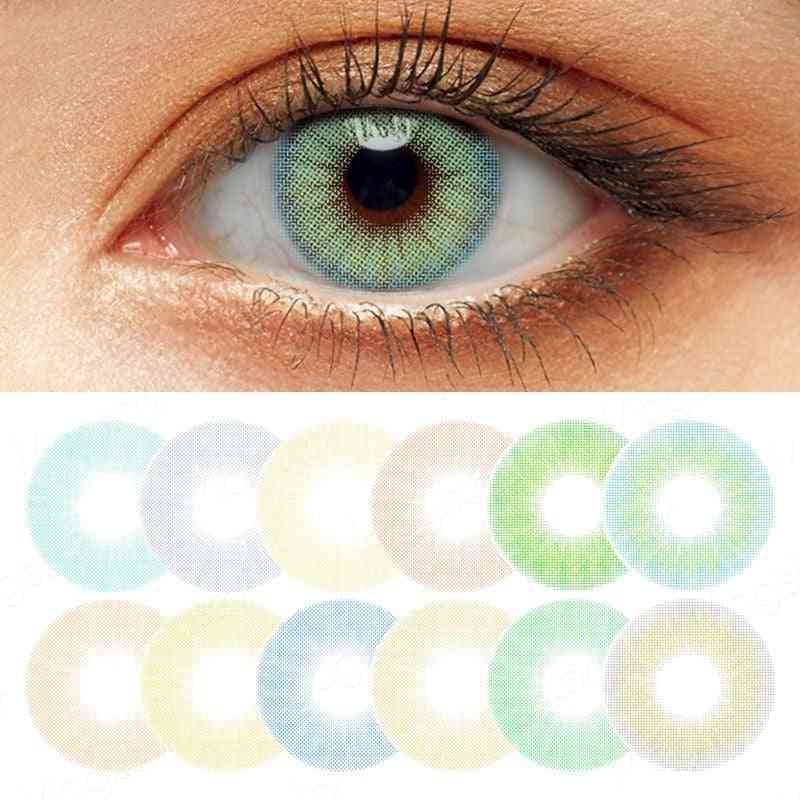 Queen Series Colored Contact Annual Eye Lenses For Eyes Lens