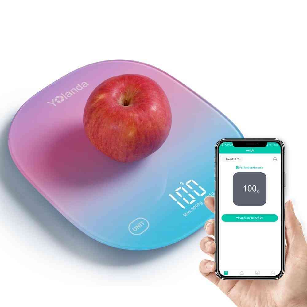 Smart Bluetooth Scales Food Balance Cuisine Weighing Measuring Tool