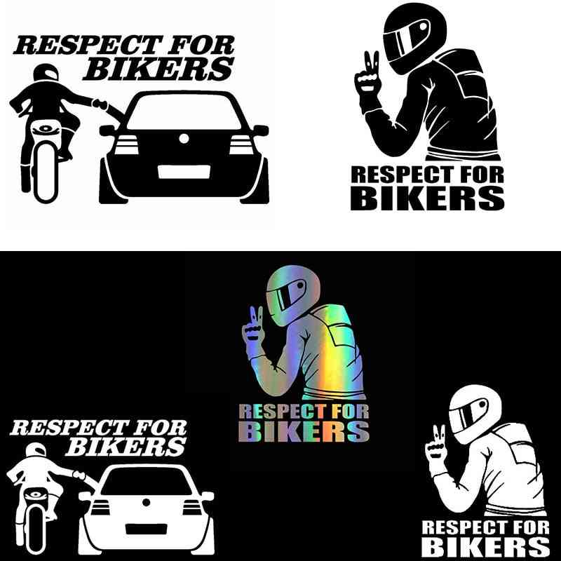 3d Cyclists Waterproof Reflective Biker Motorcycle Car Auto Accessories Sticker