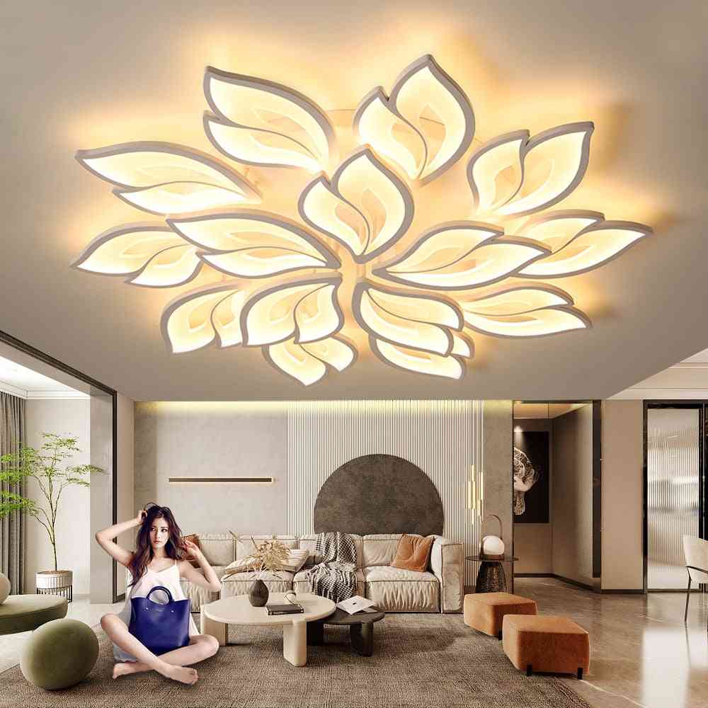 Modern Chandelier Ring Living Dining Room Bedroom Led Lamp
