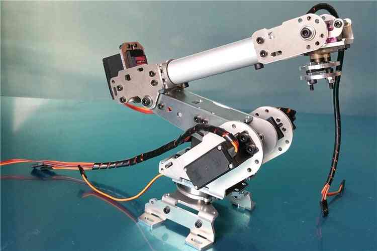 Abb industriell robotarmmodell, multi-dof manipulator klo gripare, DIY-projekt