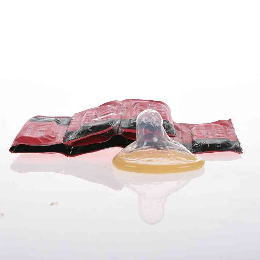 Lattice naturale ultra sottile, metodo contraccettivo, preservativi sleeve (50 pezzi)