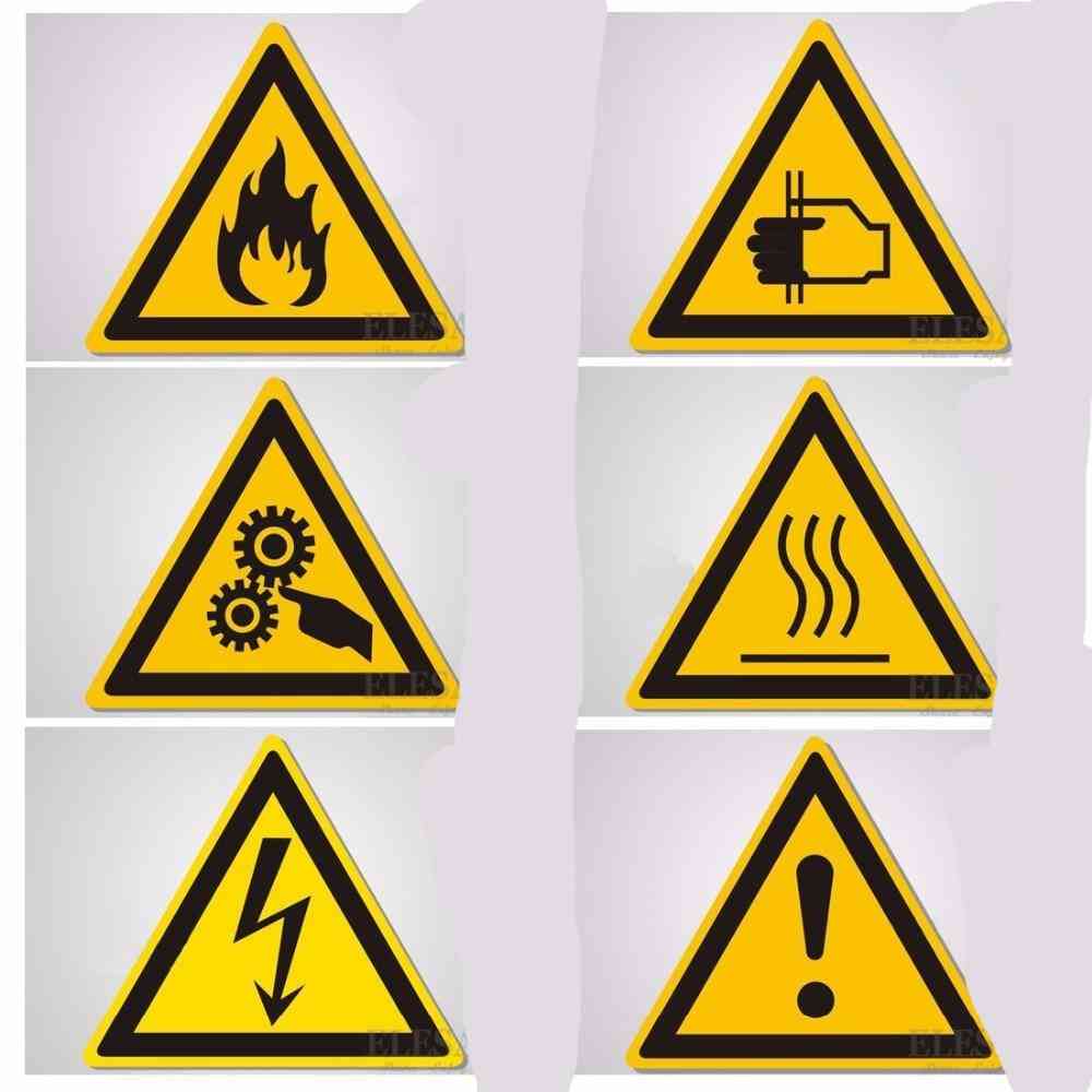 Water-proof Warning Labels, Signs Wall Machine, Tags Sticker