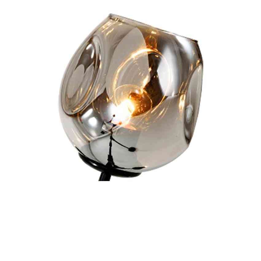 Modern Led Chandeliers For Living Room Nordic Loft Metal Indoor Decor Glass Ball